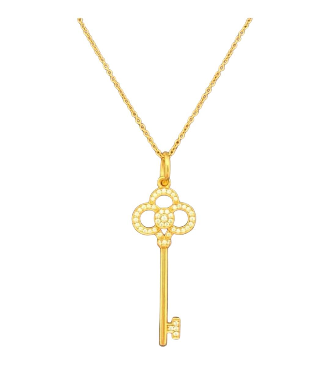 TIFFANY&CO Золотое колье из желтого золота, фото 1