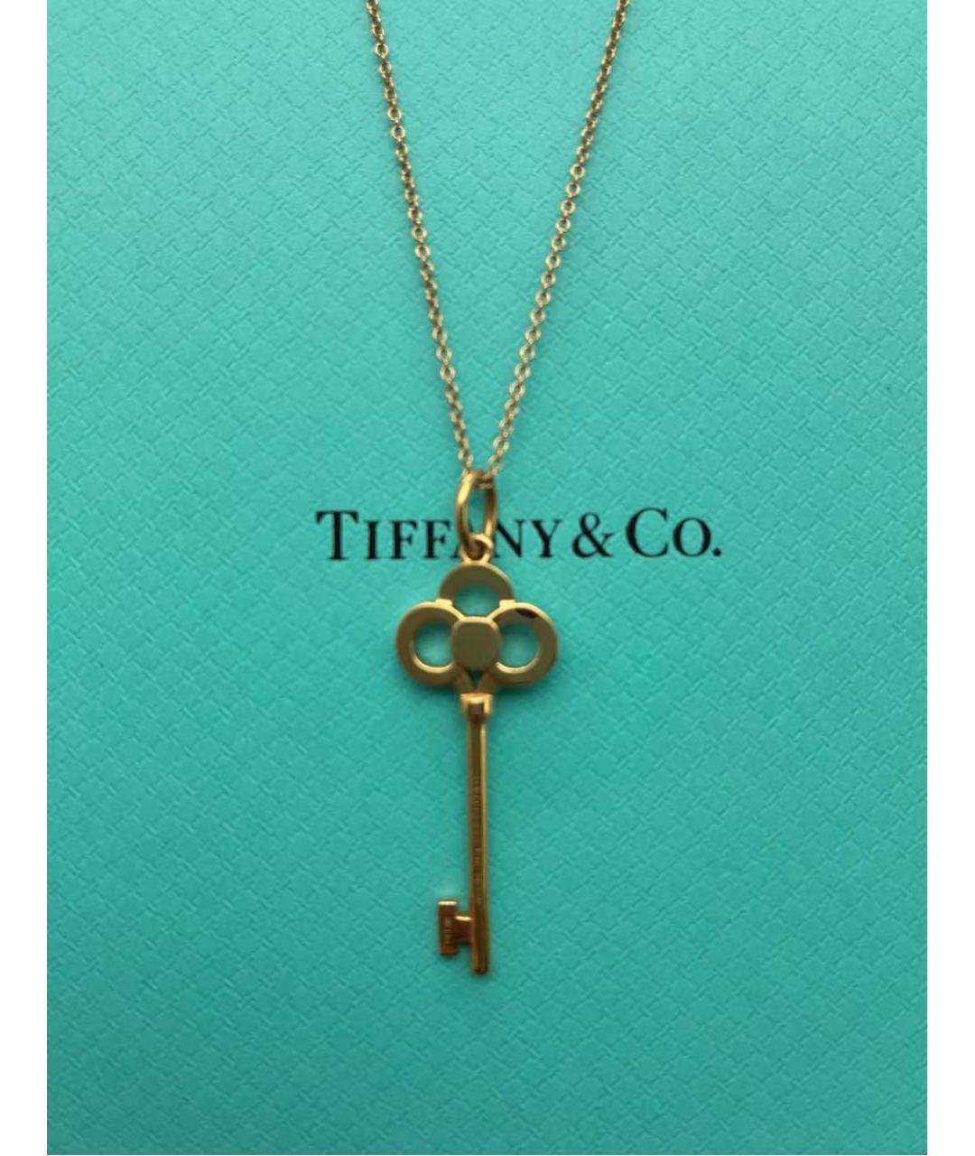 TIFFANY&CO Золотое колье из желтого золота, фото 4