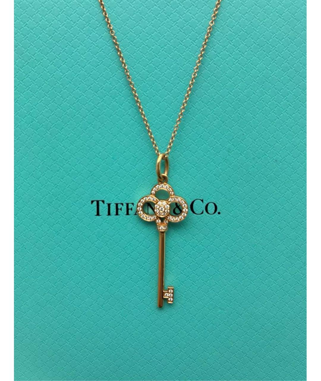 TIFFANY&CO Золотое колье из желтого золота, фото 5