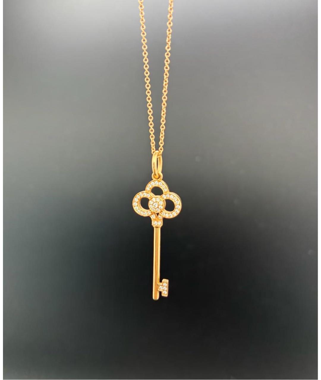 TIFFANY&CO Золотое колье из желтого золота, фото 2