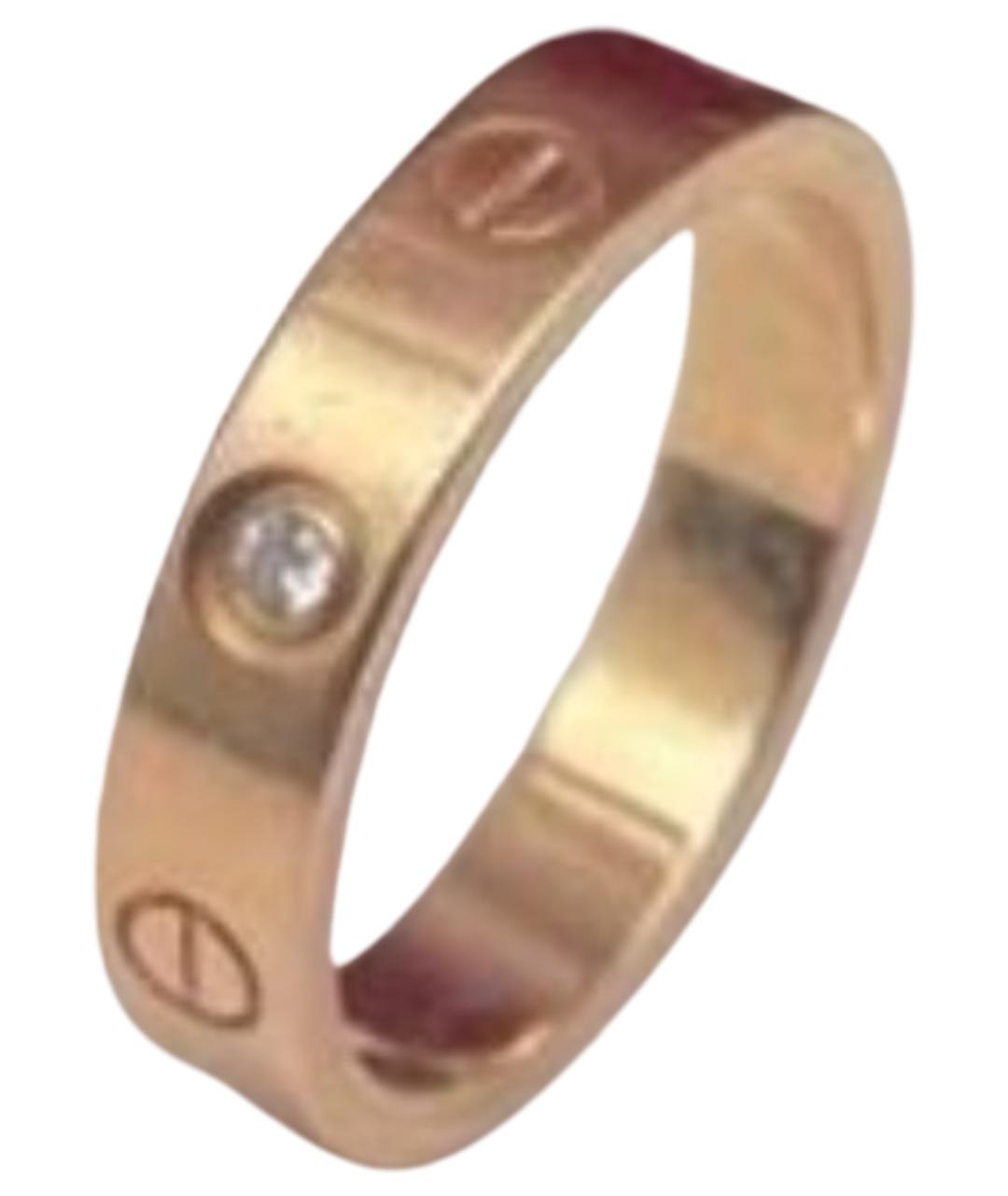 CARTIER Желтое кольцо из желтого золота, фото 1