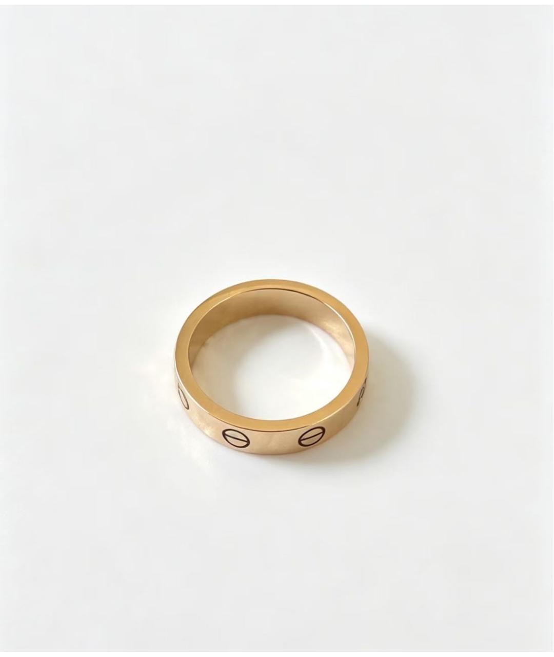 CARTIER Желтое кольцо из желтого золота, фото 2