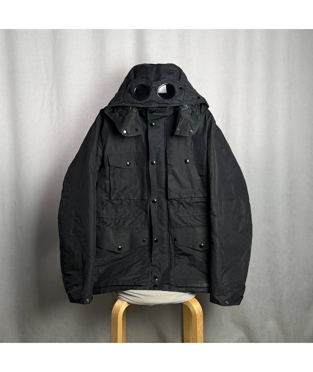 CP COMPANY Черный полиэстеровый пуховик, фото 8