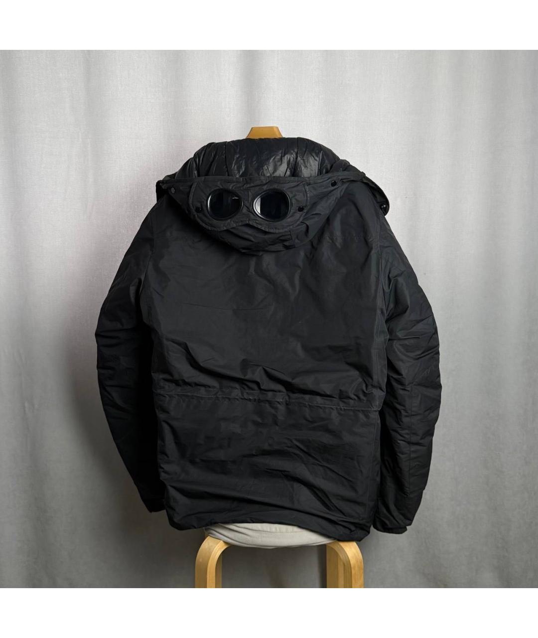 CP COMPANY Черный полиэстеровый пуховик, фото 2
