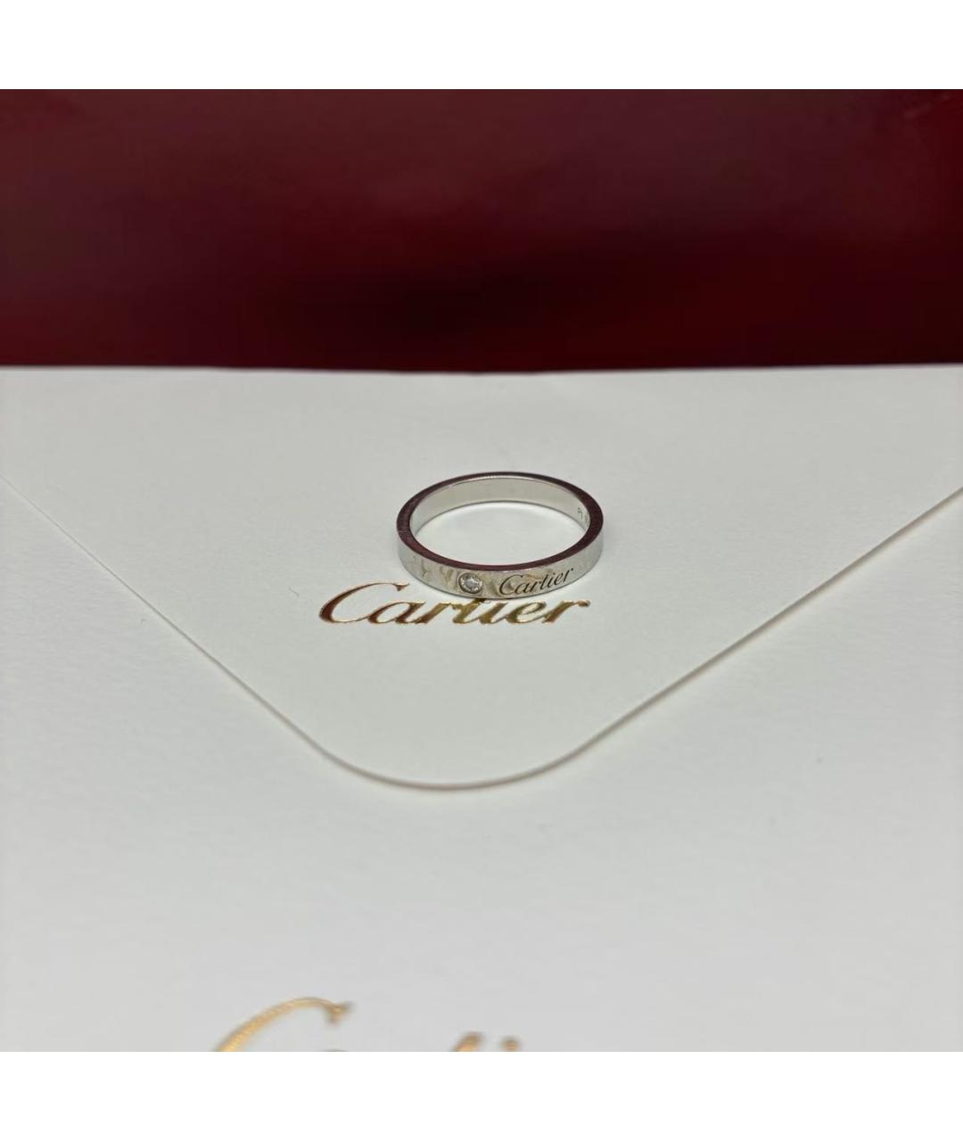 CARTIER Серебряное кольцо из белого золота, фото 3