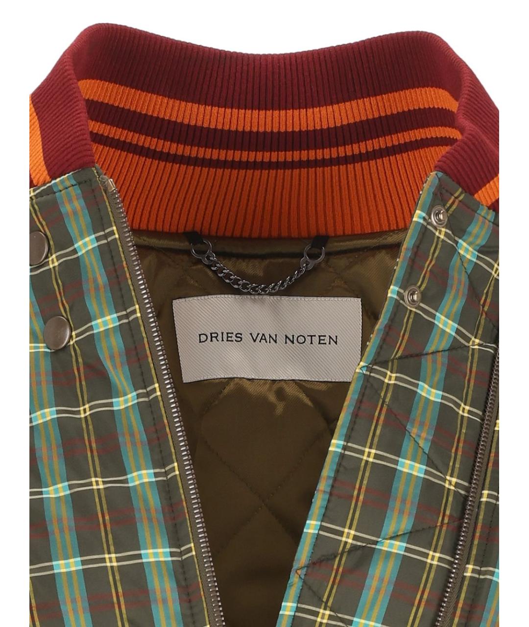 DRIES VAN NOTEN Мульти полиэстеровая куртка, фото 4