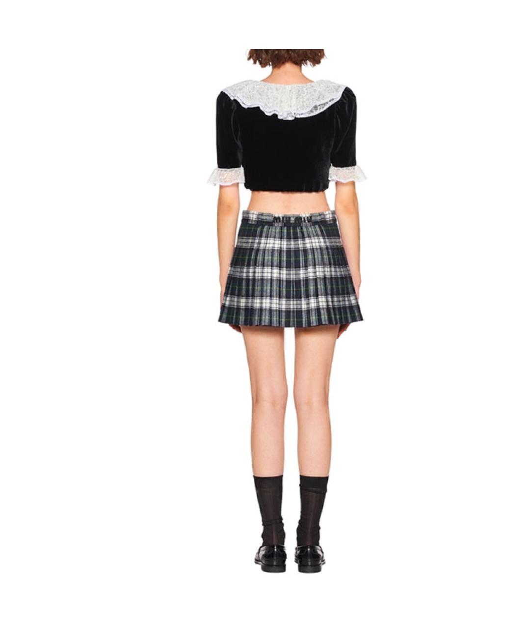 MIU MIU Черная блузы, фото 3
