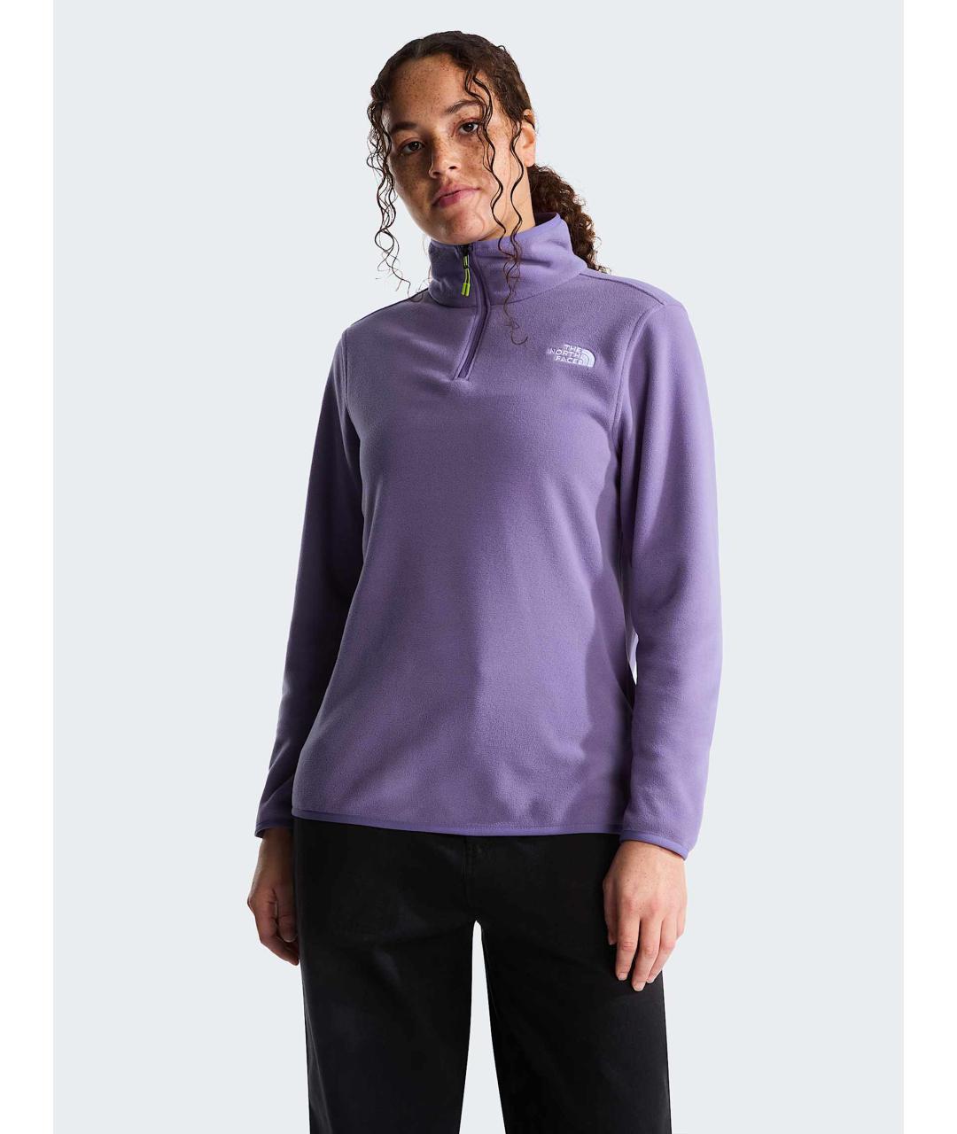 THE NORTH FACE Фиолетовый полиэстеровый джемпер / свитер, фото 3