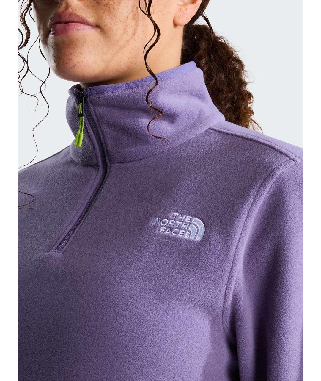 THE NORTH FACE Фиолетовый полиэстеровый джемпер / свитер, фото 7