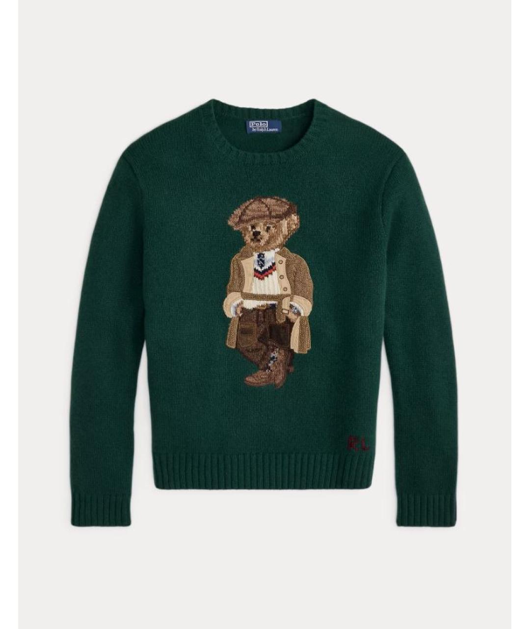 POLO RALPH LAUREN Черный хлопковый джемпер / свитер, фото 10