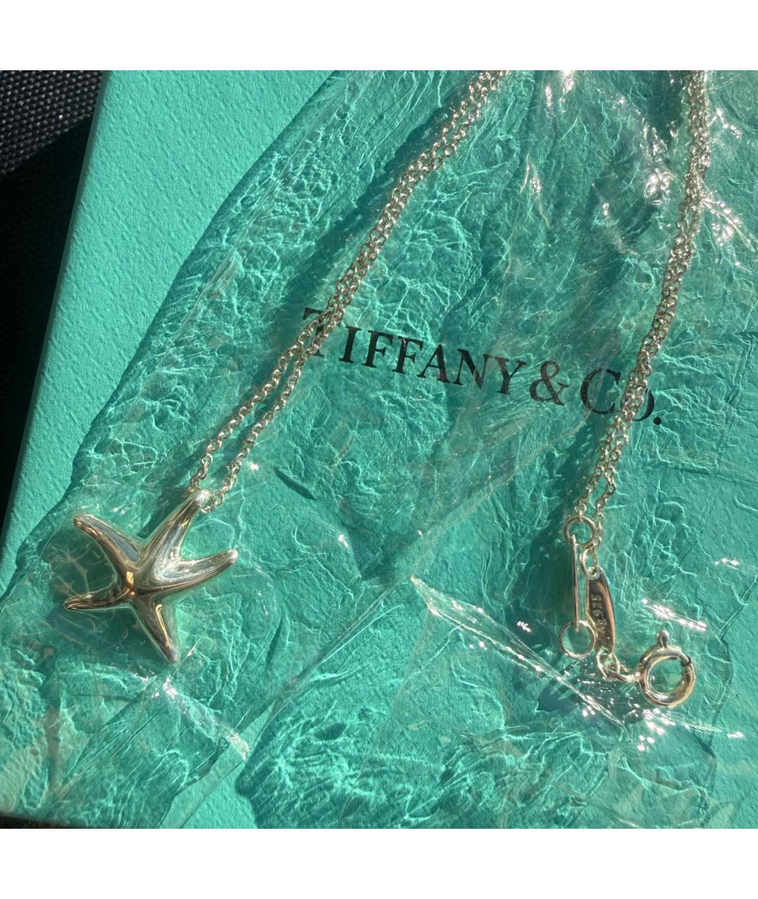 TIFFANY&CO Серебряная серебряная подвеска, фото 5