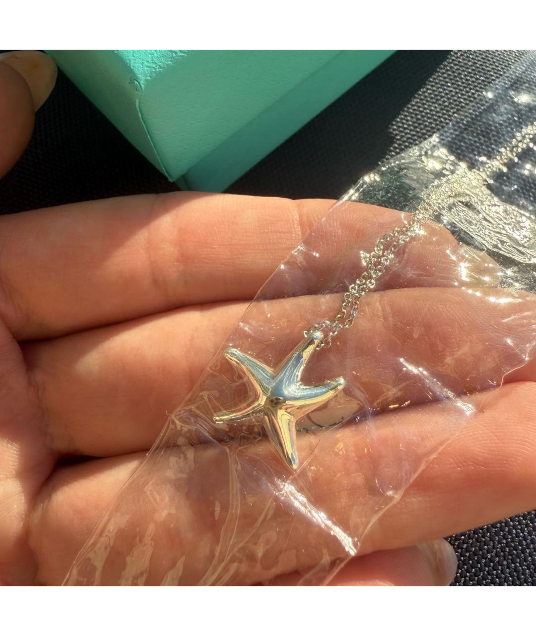 TIFFANY&CO Серебряная серебряная подвеска, фото 2