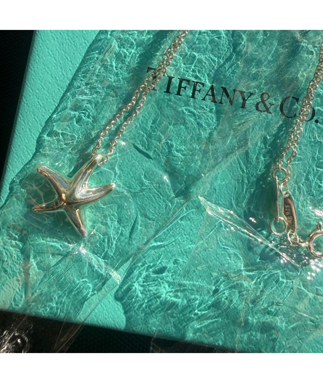 TIFFANY&CO Серебряная серебряная подвеска, фото 3