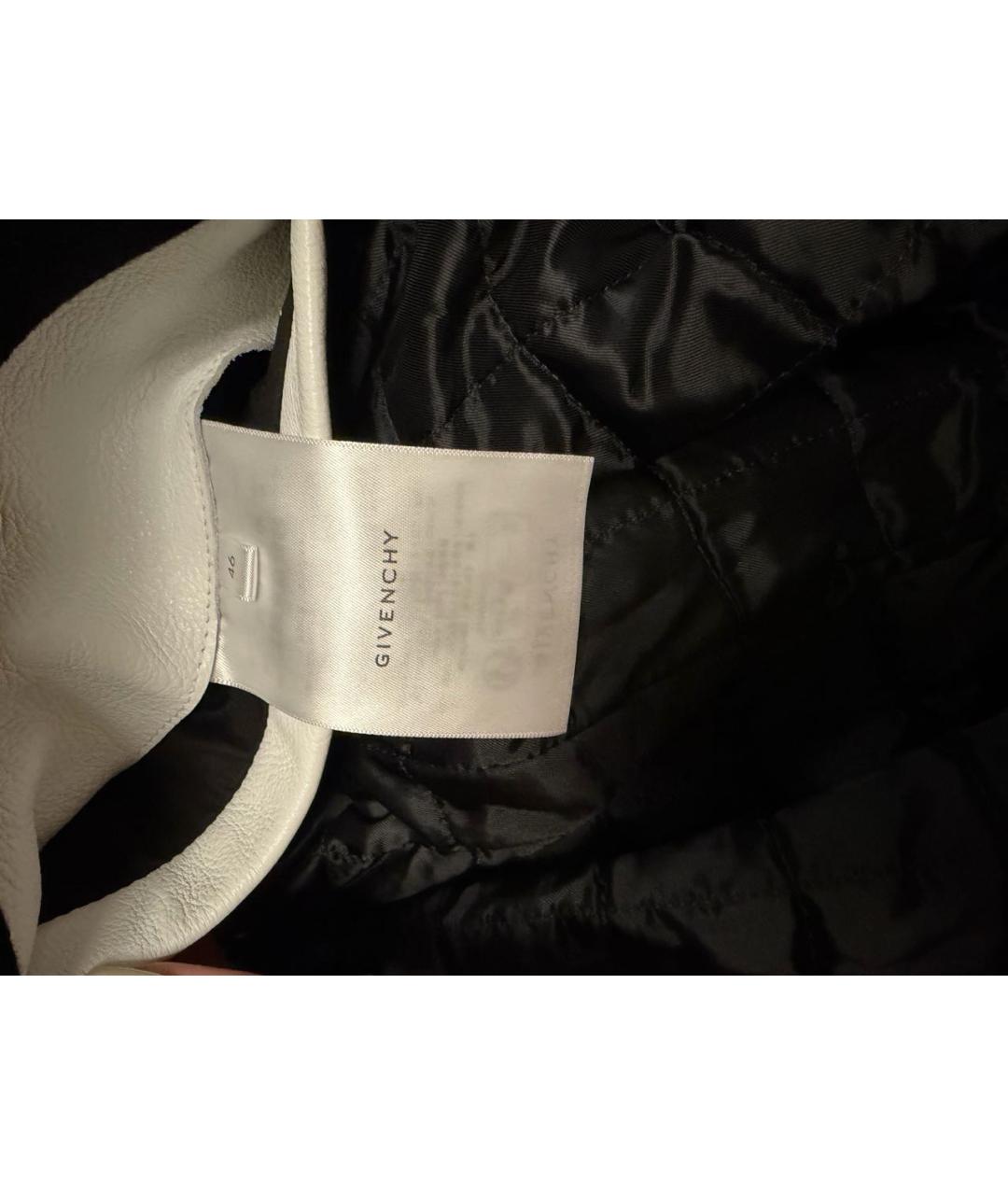 GIVENCHY Черная кожаная куртка, фото 4