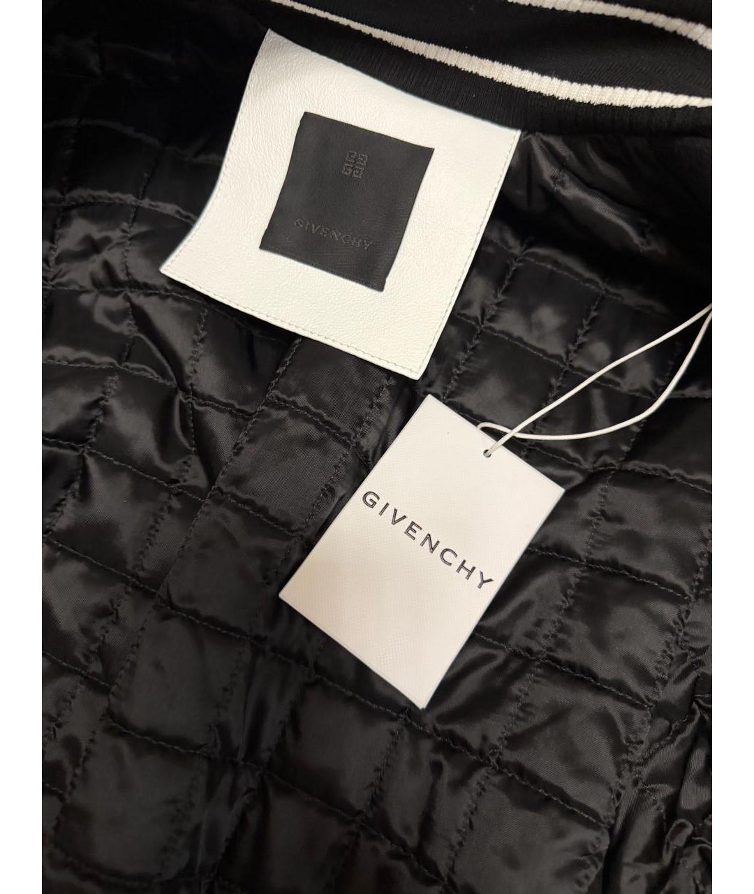 GIVENCHY Черная кожаная куртка, фото 3