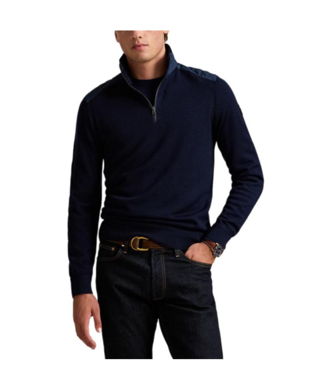 POLO RALPH LAUREN Темно-синий джемпер / свитер, фото 3