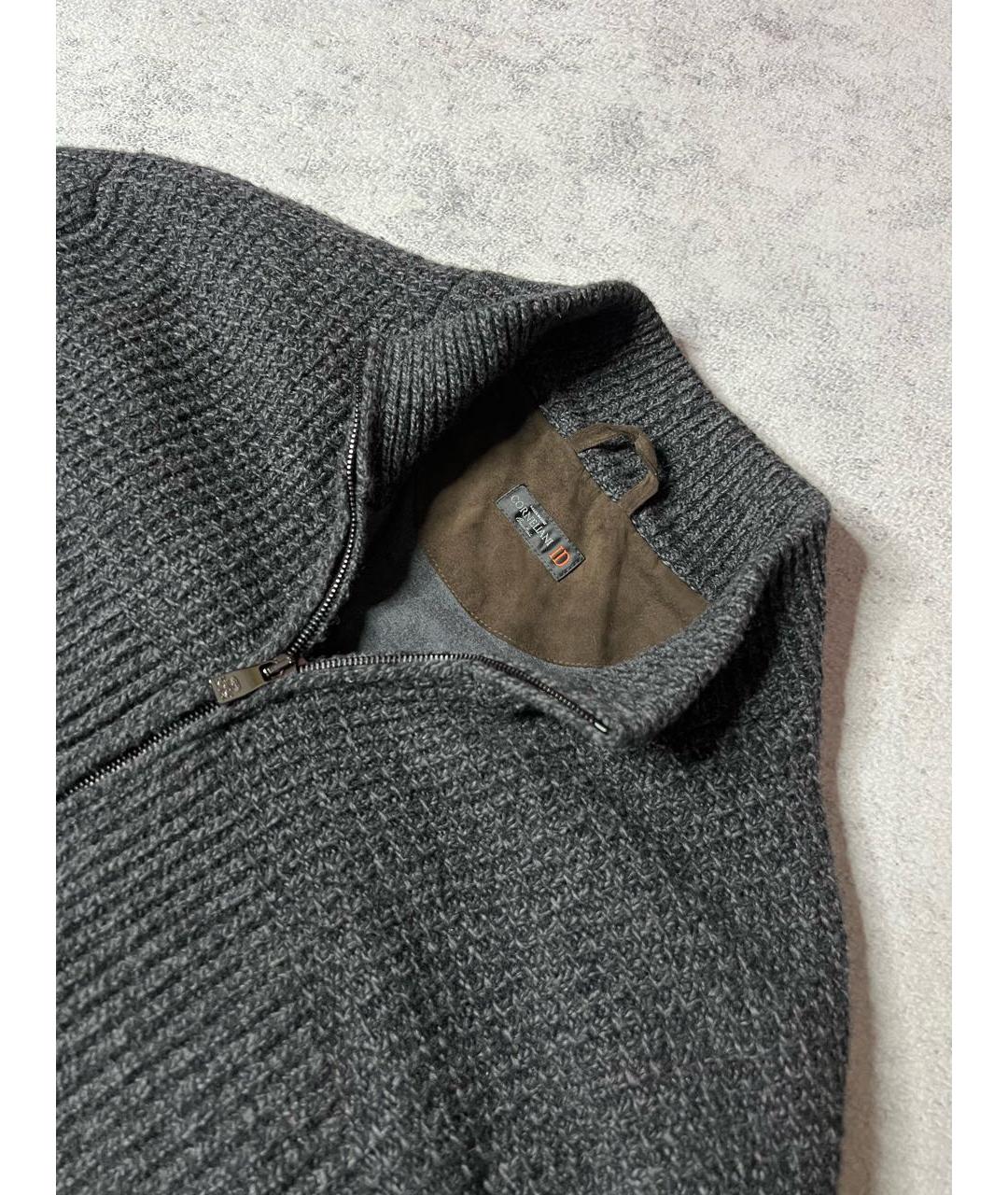CORNELIANI Антрацитовая шерстяная куртка, фото 4