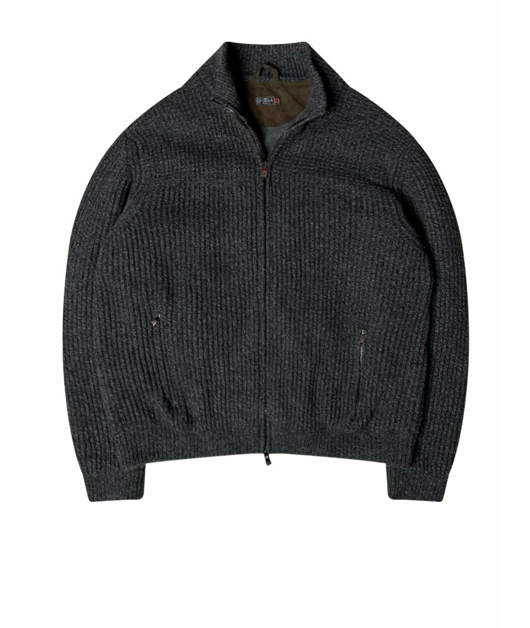 CORNELIANI Антрацитовая шерстяная куртка, фото 1