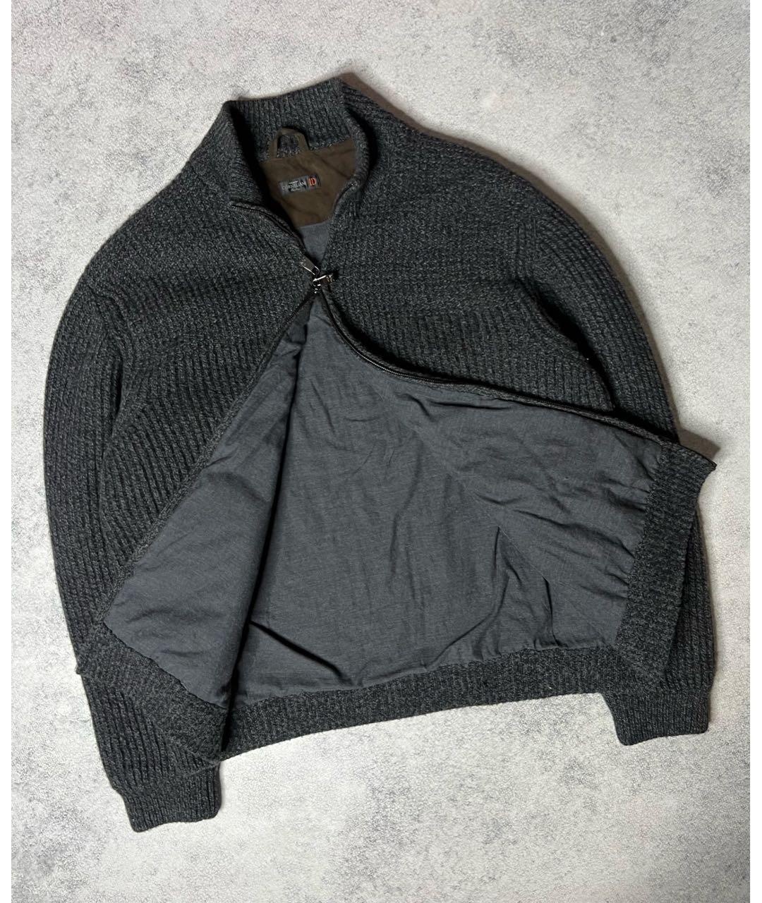 CORNELIANI Антрацитовая шерстяная куртка, фото 3