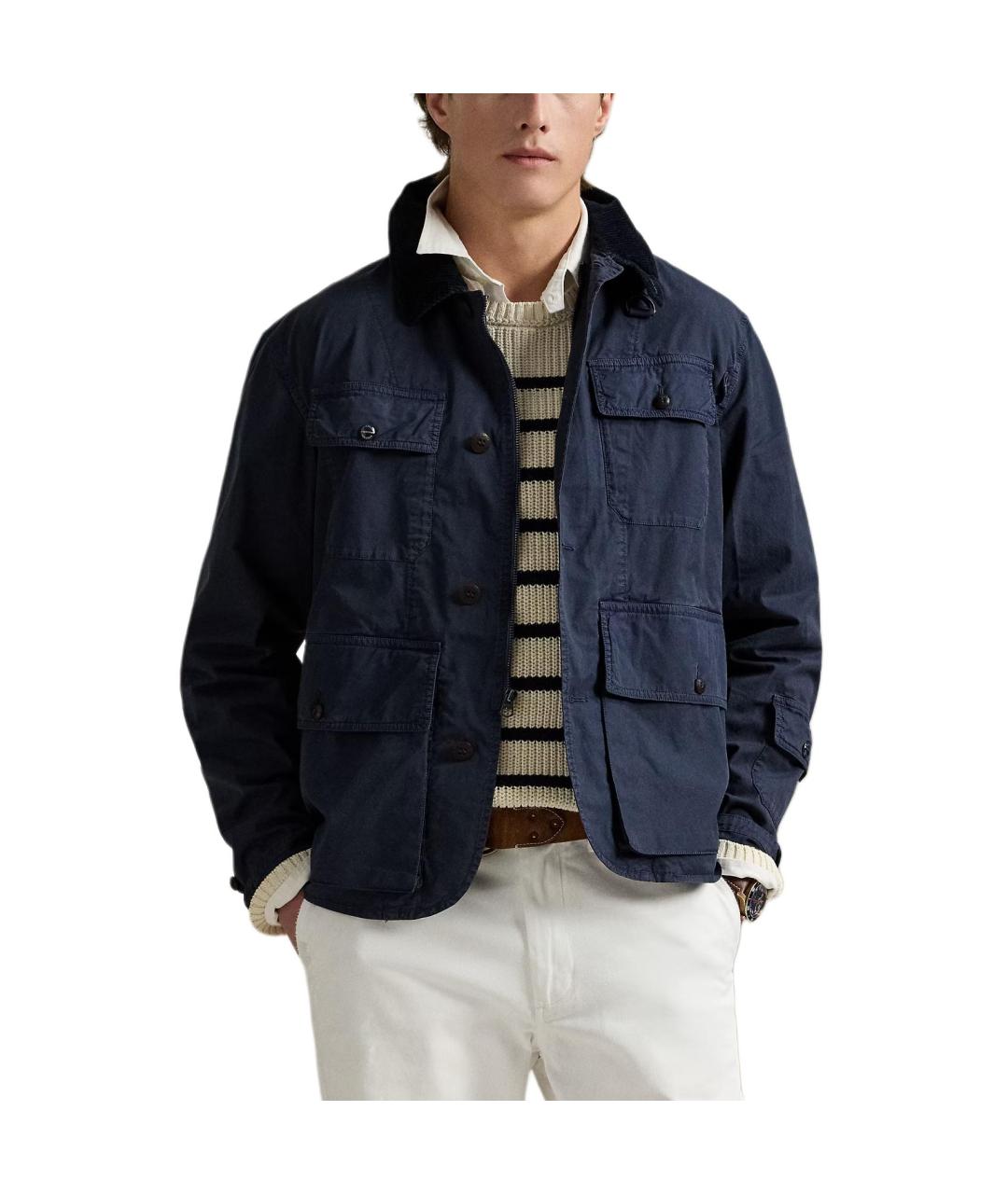 POLO RALPH LAUREN Темно-синяя куртка, фото 3