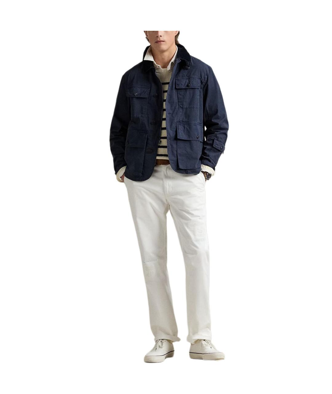 POLO RALPH LAUREN Темно-синяя куртка, фото 2