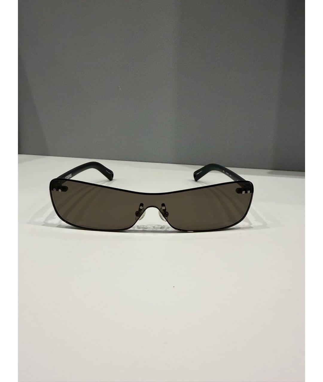 JACQUEMUS Черные пластиковые солнцезащитные очки, фото 2