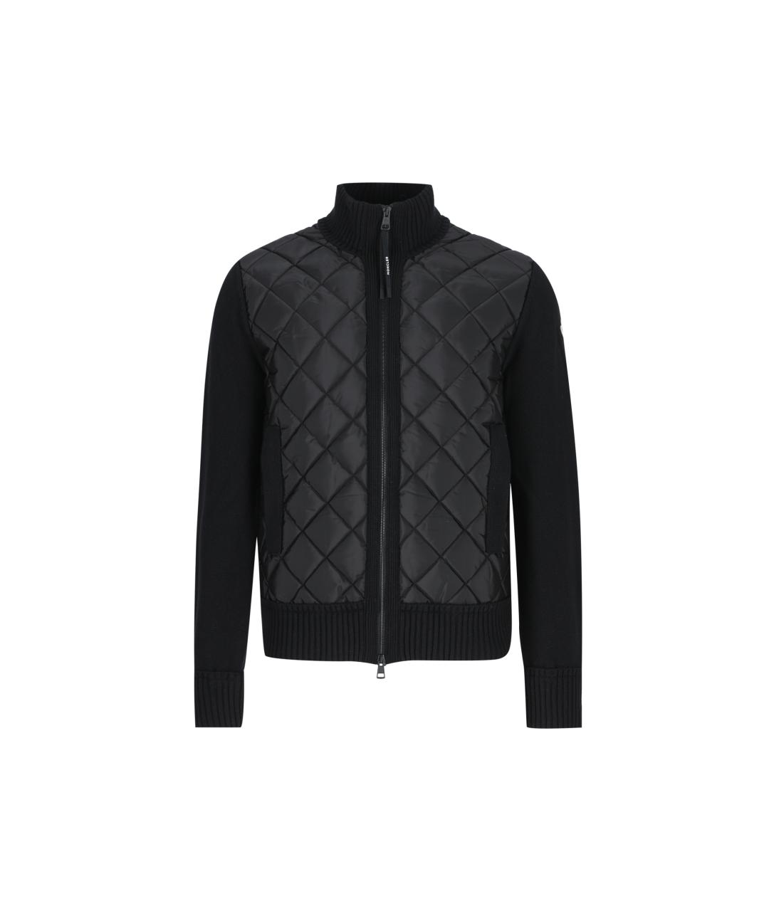 MONCLER Черная куртка, фото 1