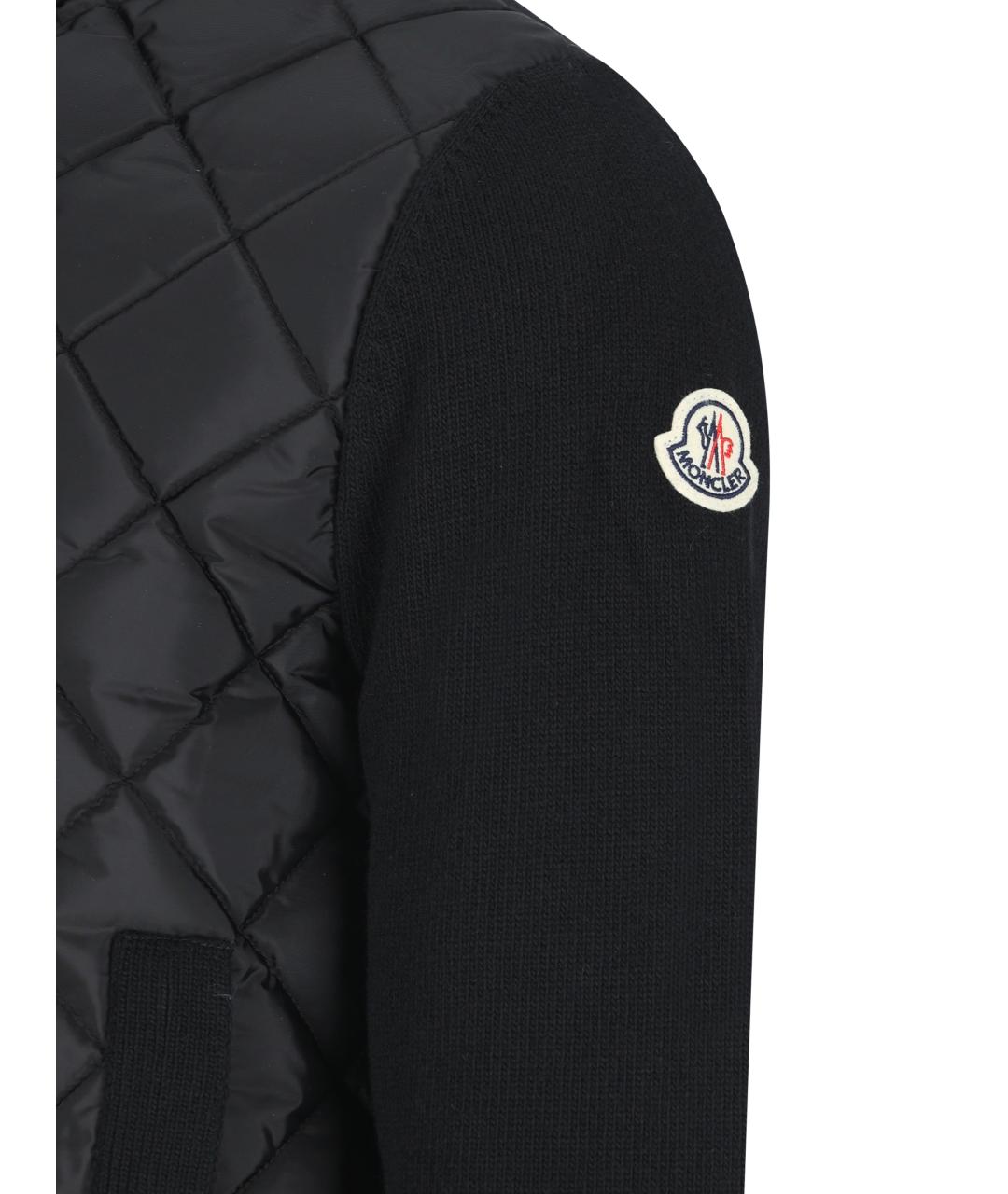 MONCLER Черная куртка, фото 3