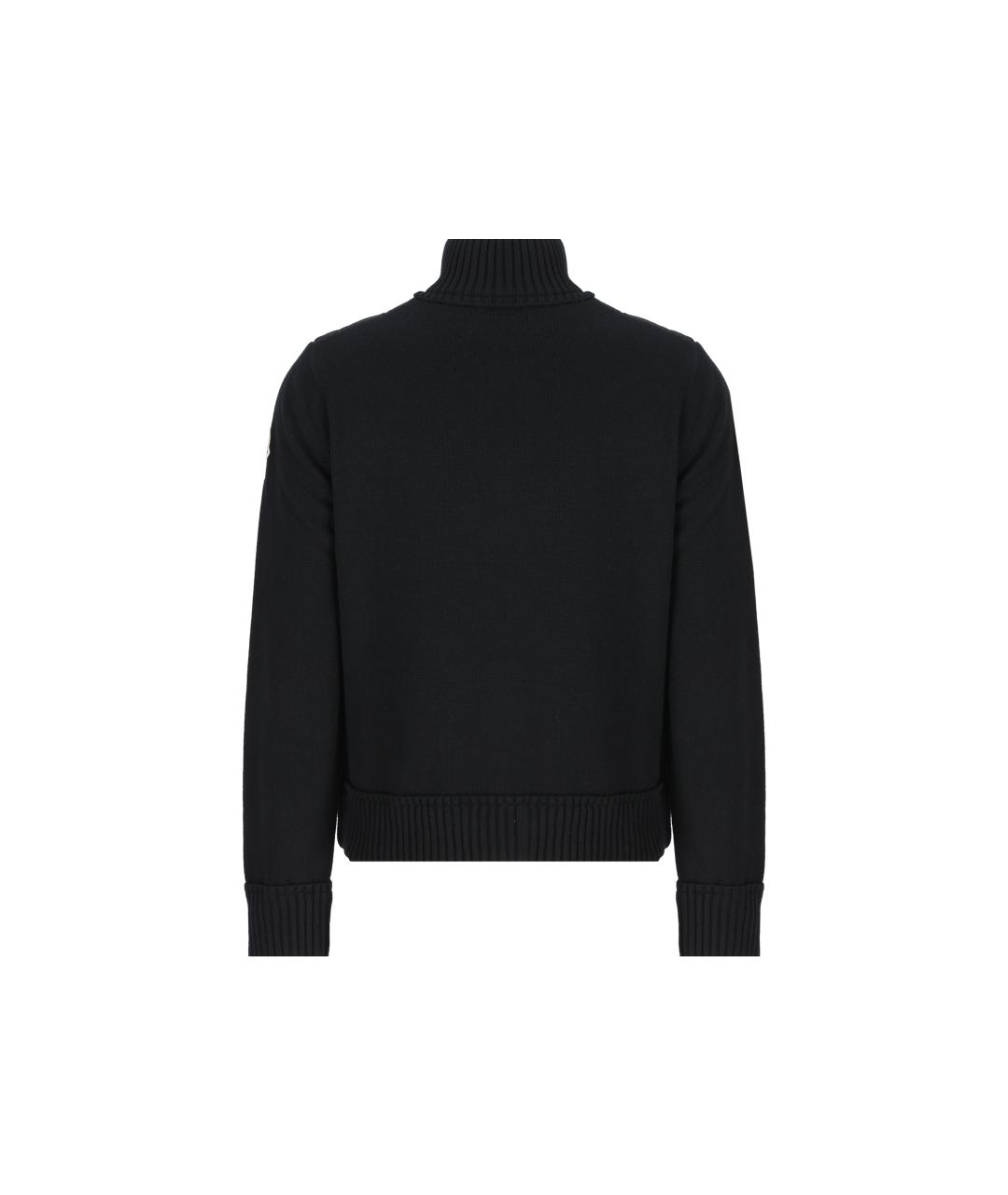 MONCLER Черная куртка, фото 2