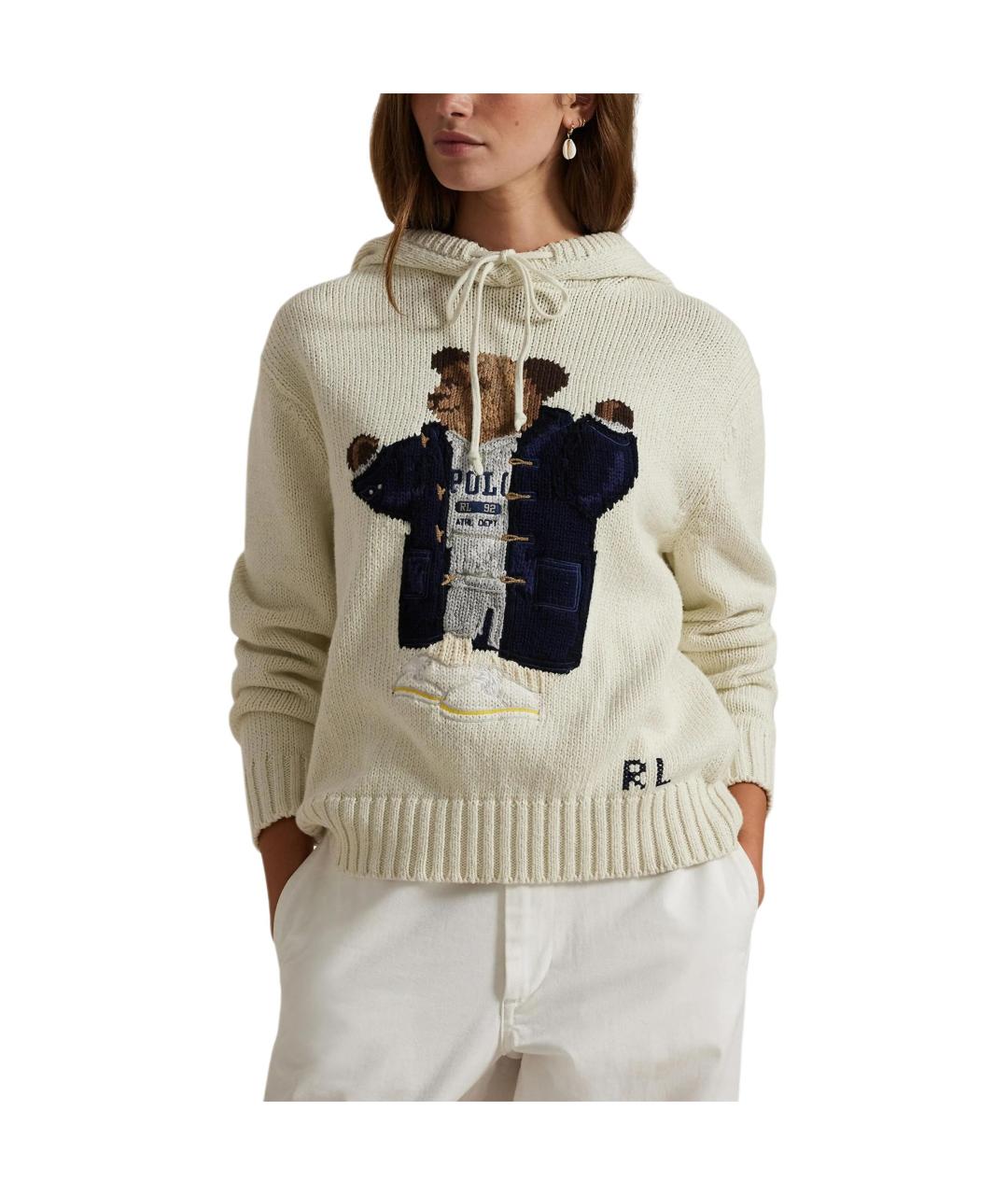 POLO RALPH LAUREN Бежевый джемпер / свитер, фото 3