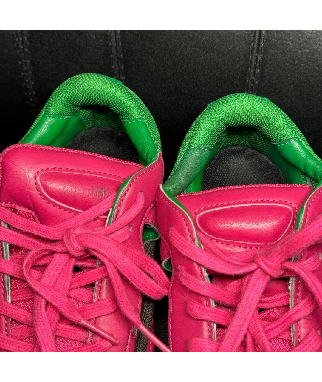 ADIDAS X RAF SIMONS Розовые текстильные кроссовки, фото 7