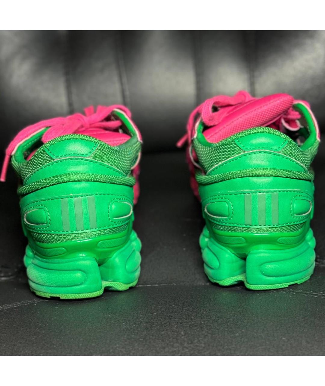 ADIDAS X RAF SIMONS Розовые текстильные кроссовки, фото 2