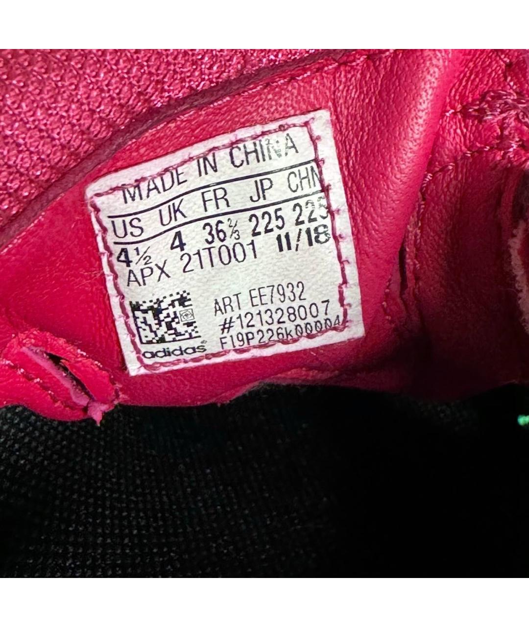 ADIDAS X RAF SIMONS Розовые текстильные кроссовки, фото 5