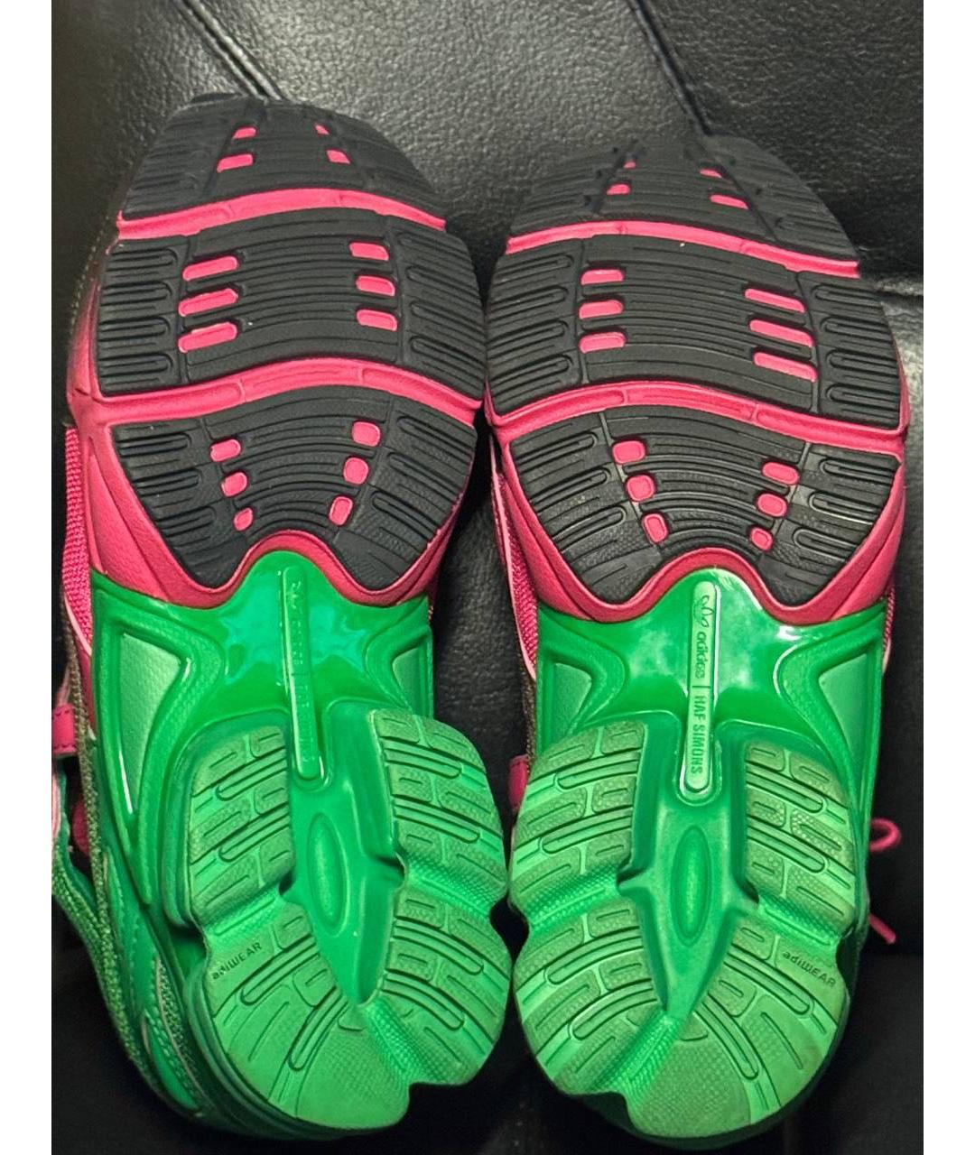 ADIDAS X RAF SIMONS Розовые текстильные кроссовки, фото 8