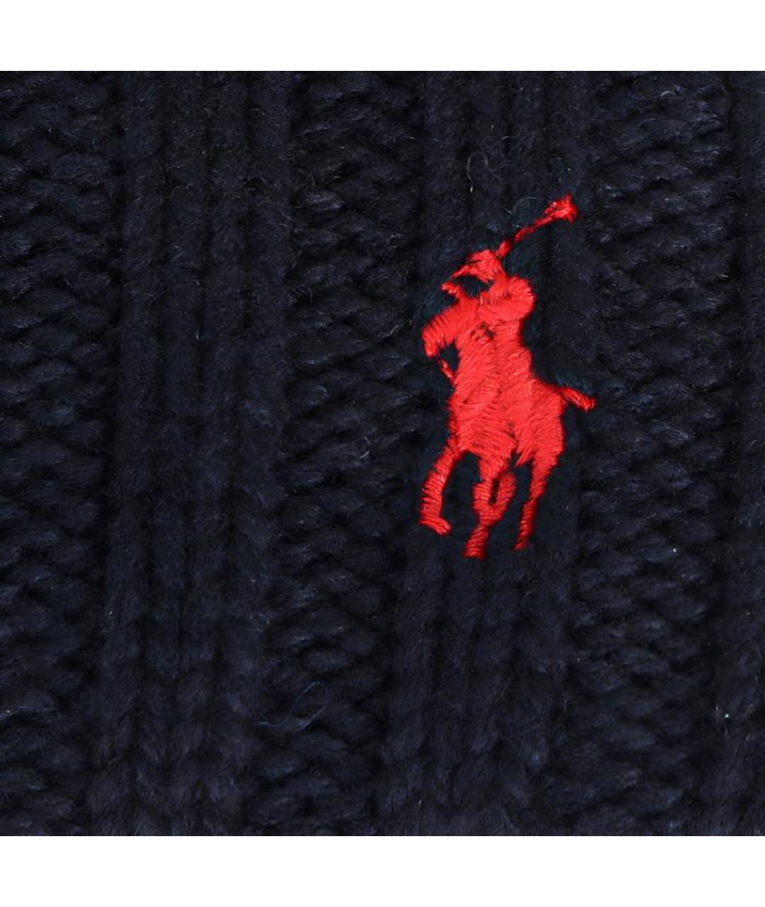 POLO RALPH LAUREN Темно-синяя шапка, фото 3