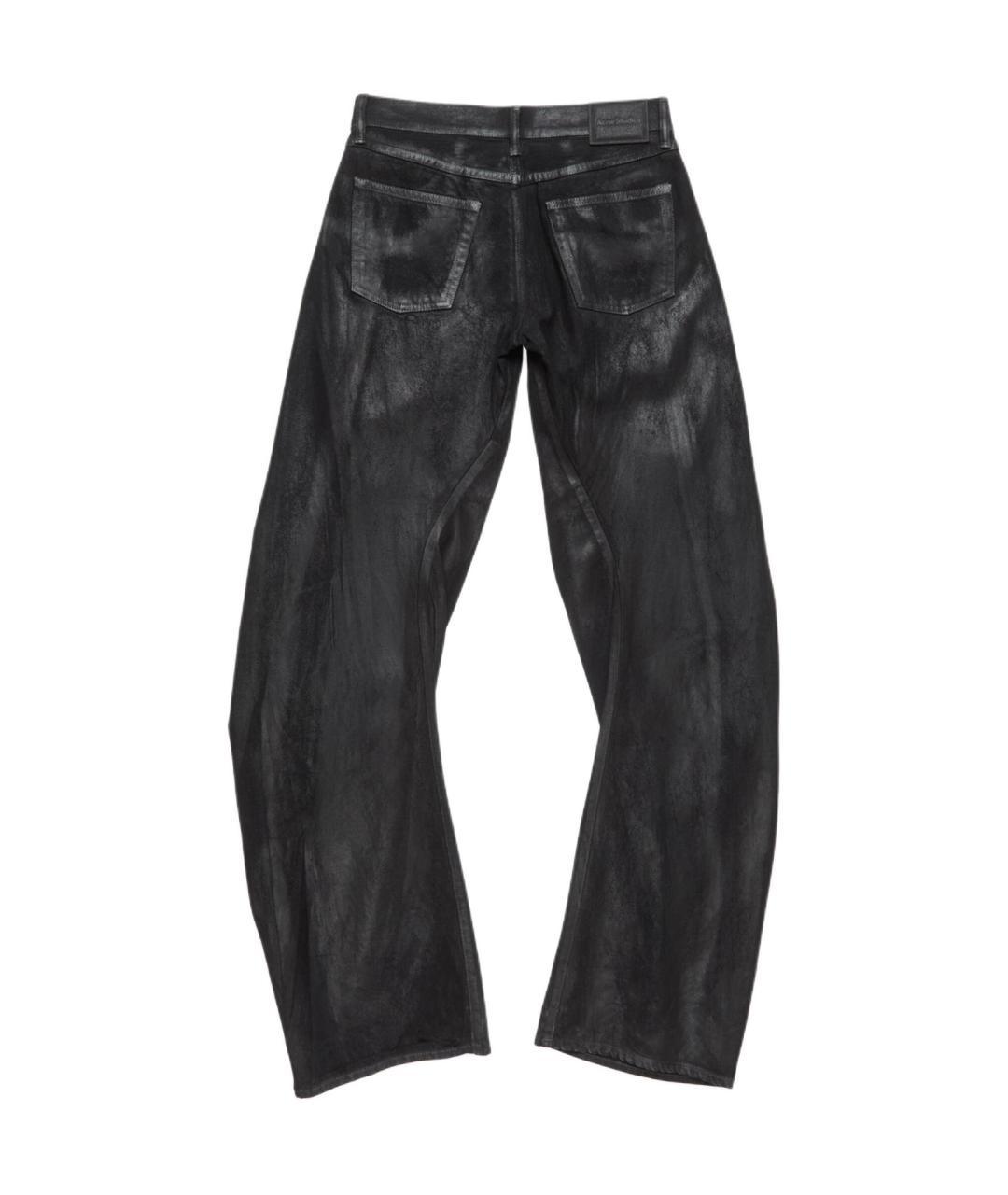 ACNE STUDIOS Черные прямые джинсы, фото 2
