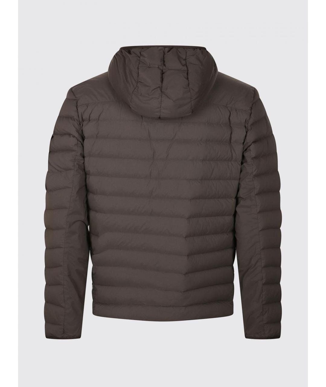 STONE ISLAND Серая полиамидовая куртка, фото 3
