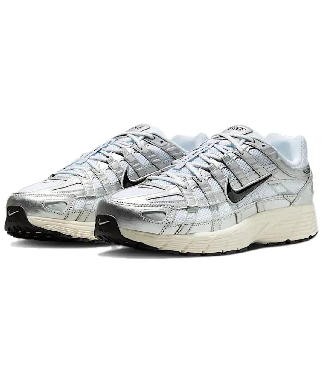 NIKE Серебряные кроссовки, фото 4