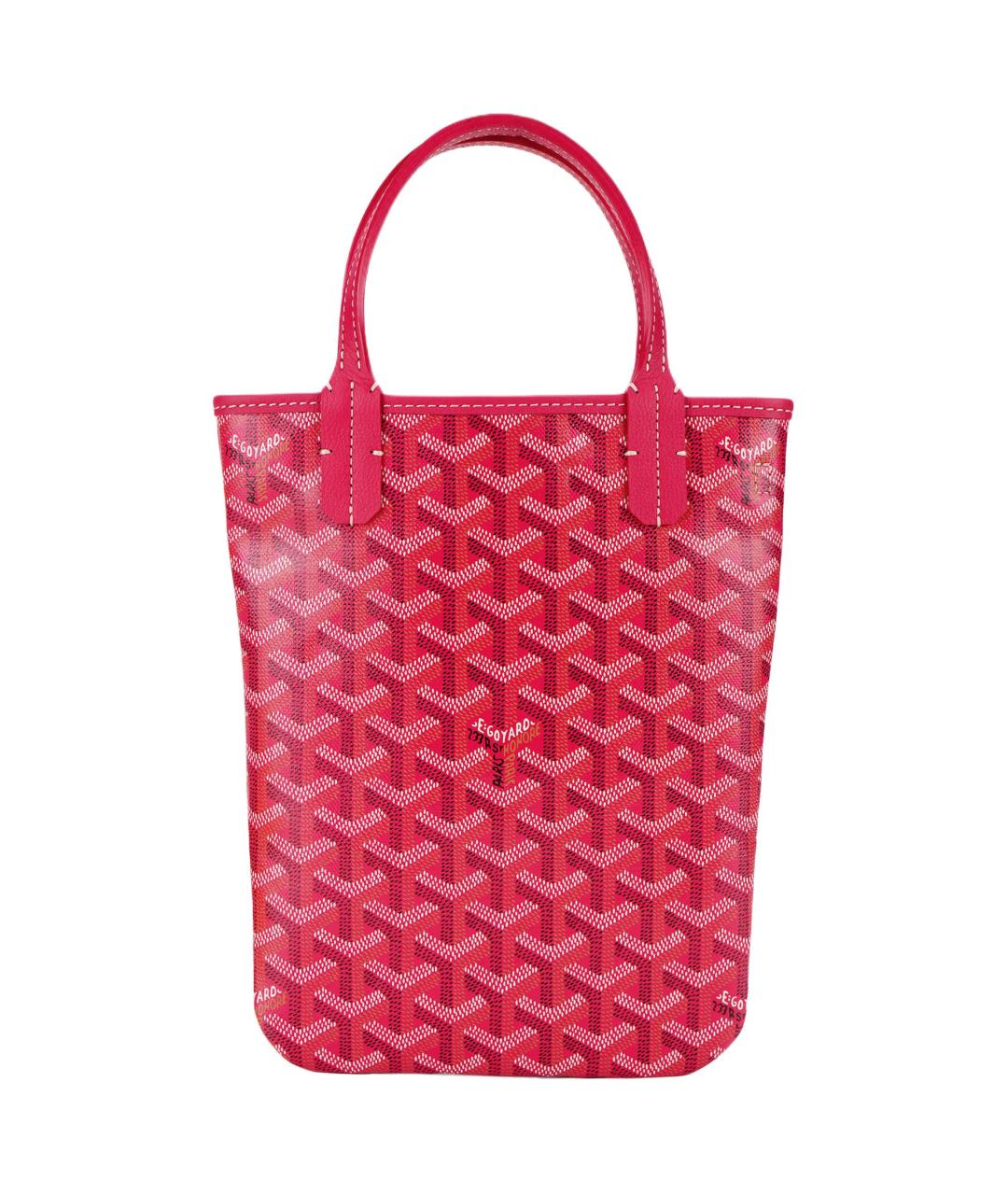 GOYARD Фуксия сумка через плечо из канвы, фото 4