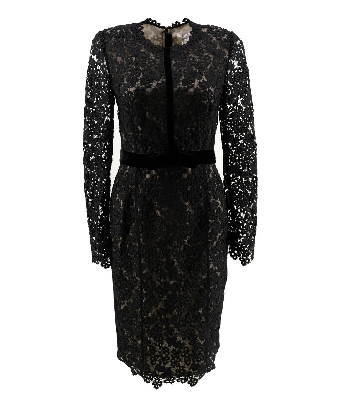 ERDEM Черное полиэстеровое повседневное платье, фото 1