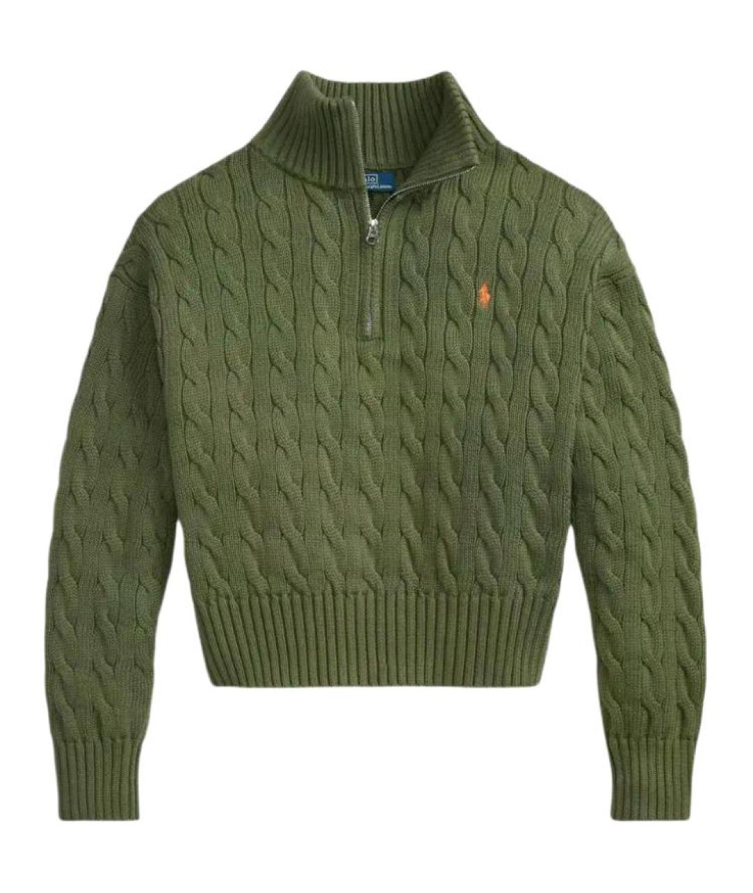 POLO RALPH LAUREN Зеленый джемпер / свитер, фото 1