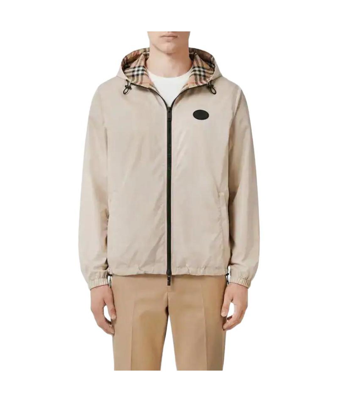 BURBERRY Хаки куртка, фото 3