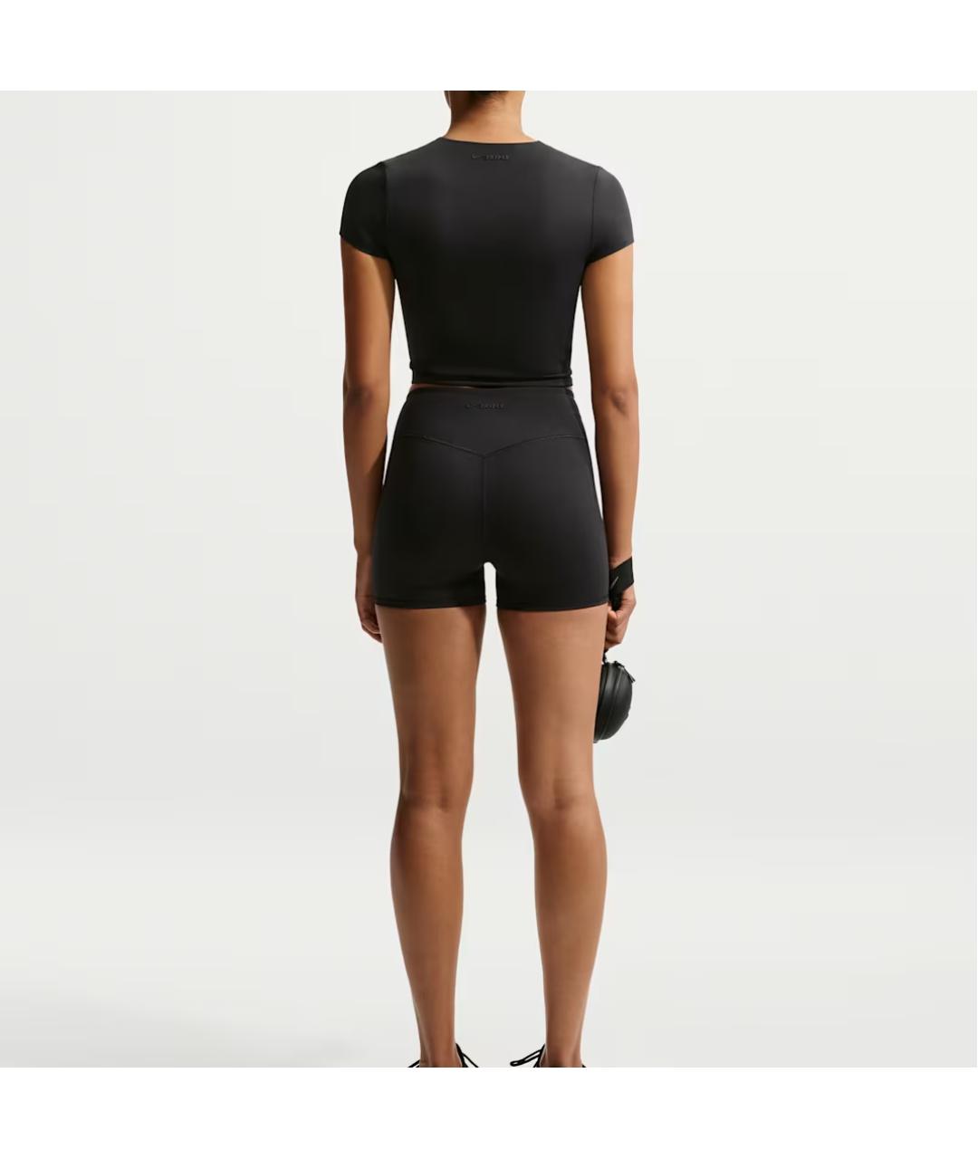NIKE Черные спортивные брюки и шорты, фото 4