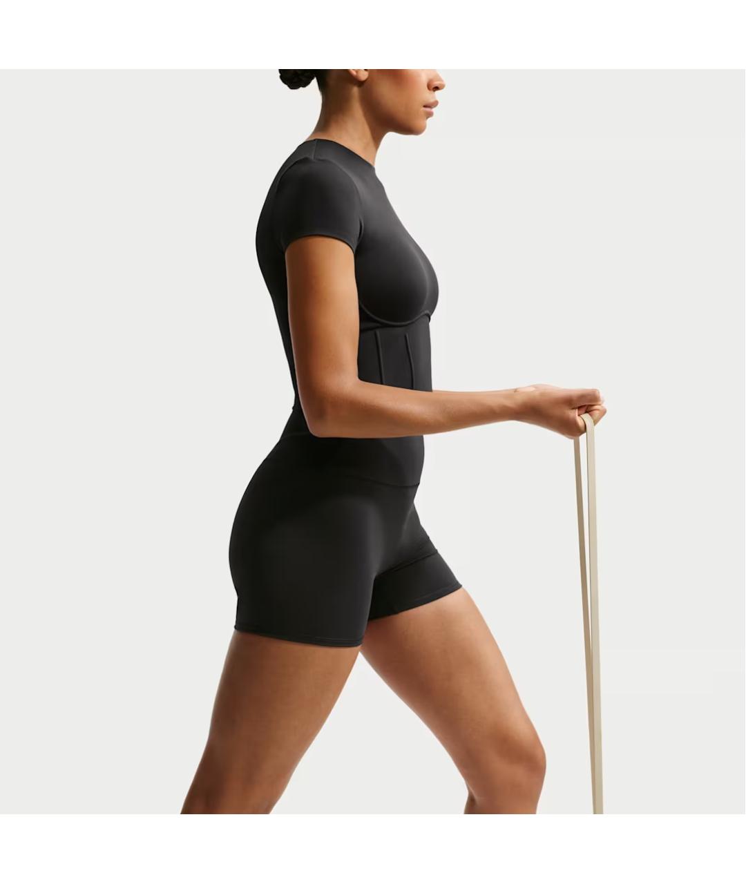 NIKE Черные спортивные брюки и шорты, фото 5