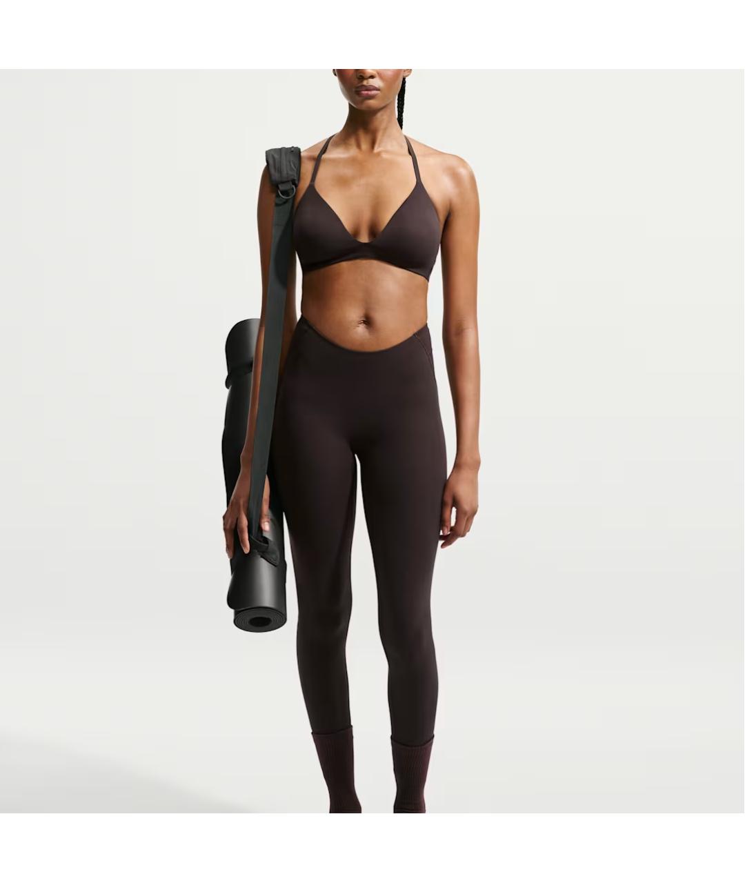 NIKE Коричневый бюстгалтеры, фото 3