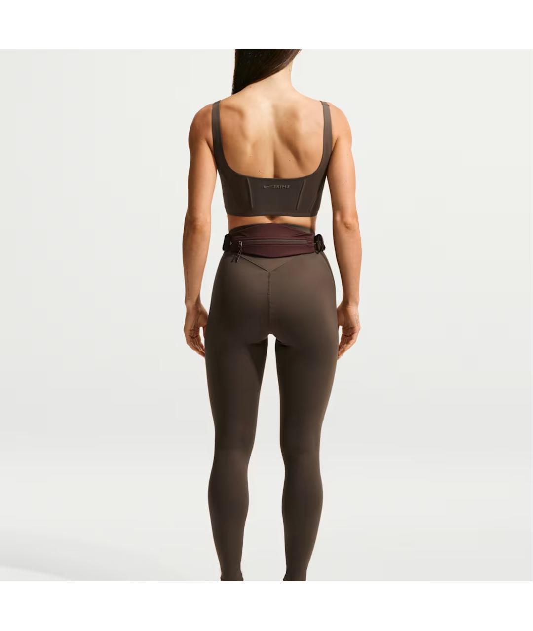 NIKE Коричневый бюстгалтеры, фото 4