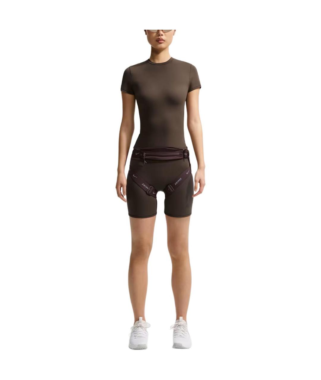 NIKE Коричневая футболка, фото 3