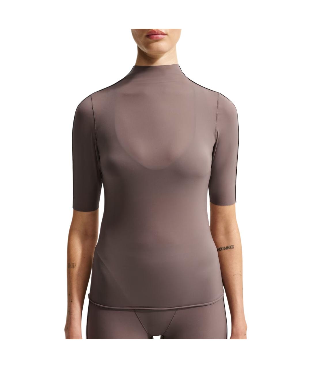 NIKE Коричневая футболка, фото 4