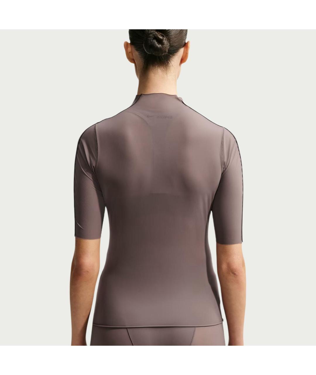NIKE Коричневая футболка, фото 3