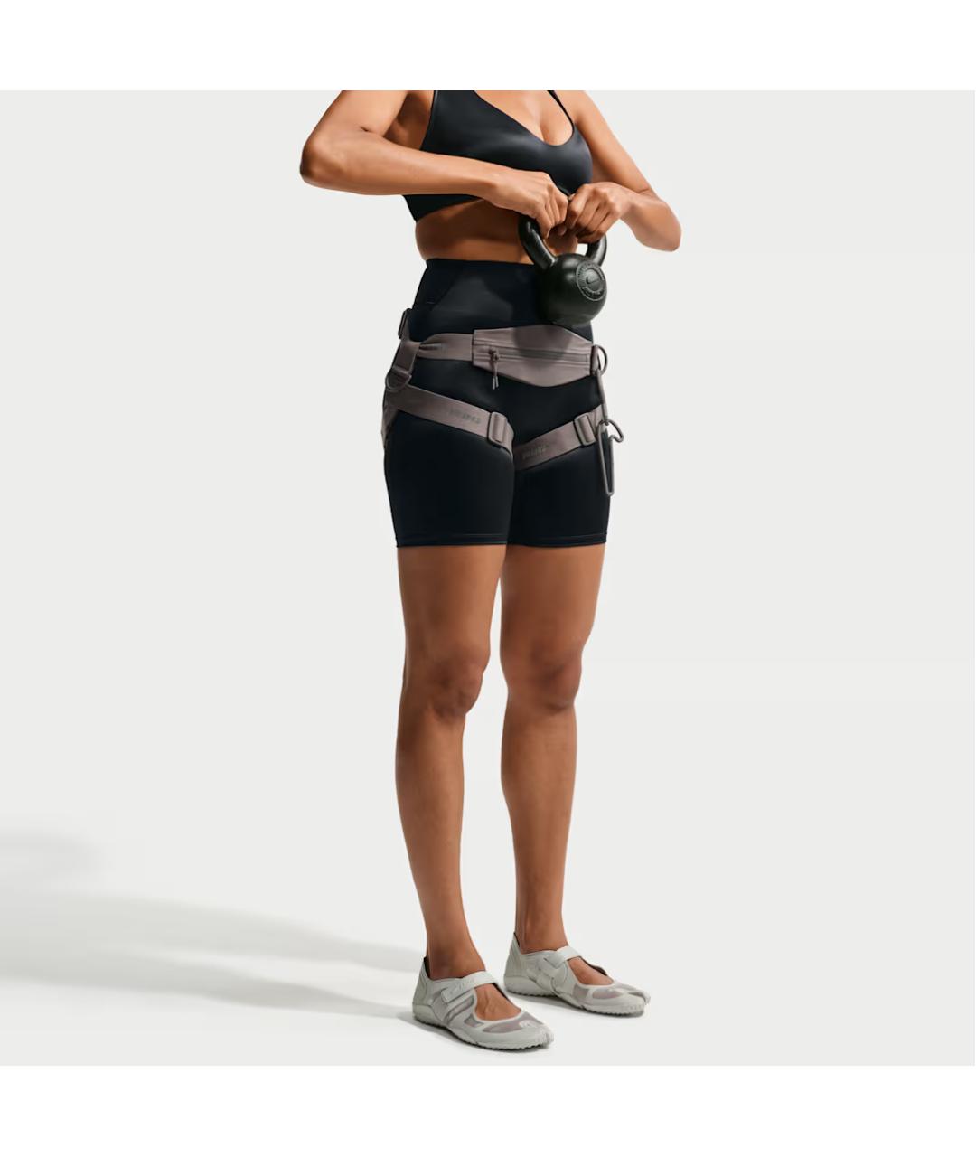 NIKE Черные спортивные брюки и шорты, фото 5
